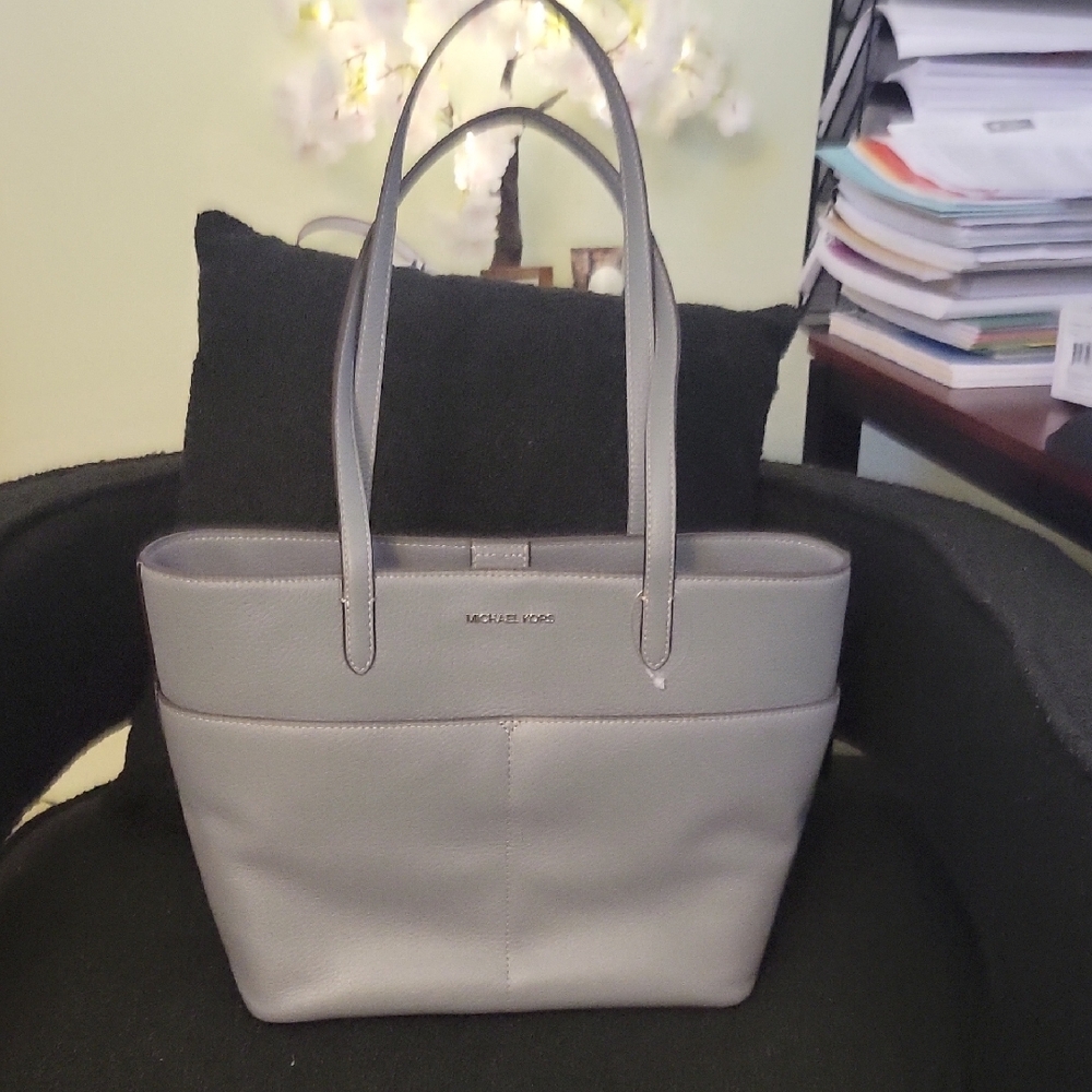Michael Kors Gray Tote Bag